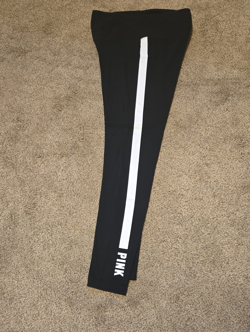 PINK Victoria's Secret Black Active Leggings